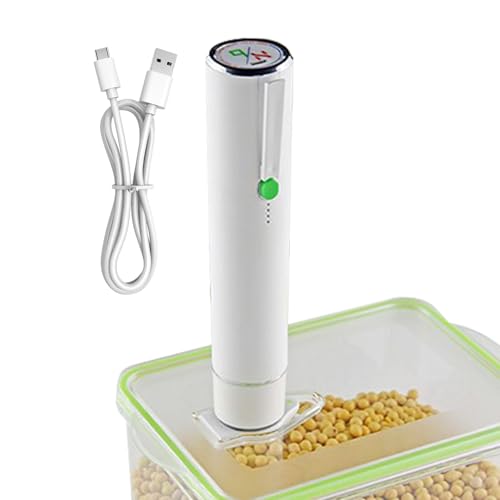 Vácuum Sealeř - Macchina per sottovuoto sottovuoto per alimenti, mini stick portatile H.9 elettrico per conservare e conservare gli alimenti, adatta per cucina, campeggio, conservazione degli avanzi
