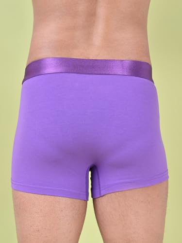 Image of Rupa Colors Pep Collection Trunk for Men, Cotton Blend, Anti Ride-Up, Snug Fit, Pack of 1
