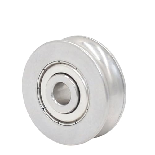 Roulement S606 SUS 440 en acier inoxydable avec rainure en U de 0.8mm