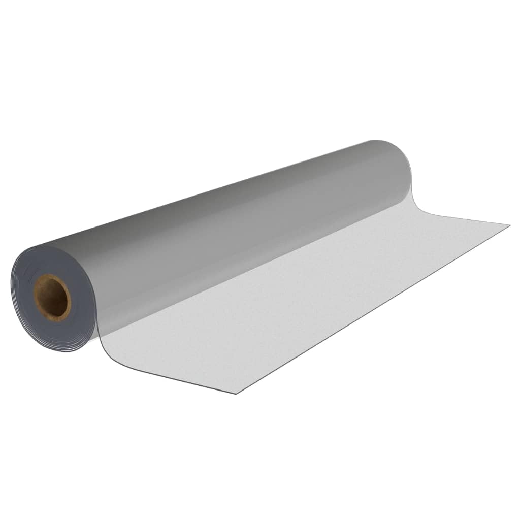 Rollo de lámina de mesa mate, 0,9 x 15 m, 1,6 mm, PVC, impermeable, resistente a los arañazos, fácil de limpiar, protección estable para muebles para comedor, oficina, terraza, fácil de cortar