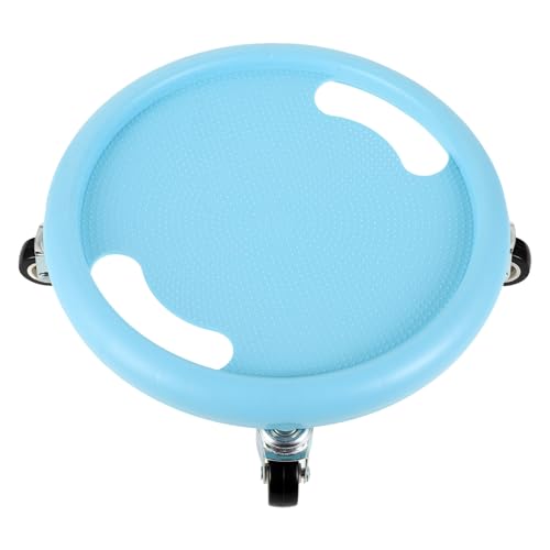 Disco deslizante abdominal de ruedas silenciosas y base antideslizante