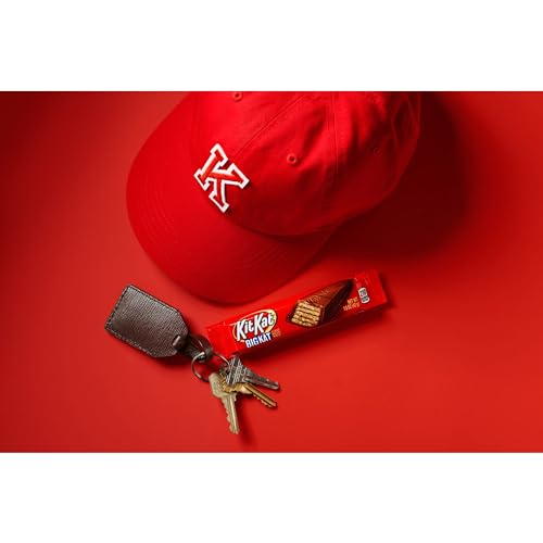 Image of KIT KAT BIG KAT Milk Chocolate Wafer Candy Bars, 1.5 oz, 24 Ct | Crispy wafer candy bars coated in milk chocolate, bulk packed for concessions, parties and resale.
