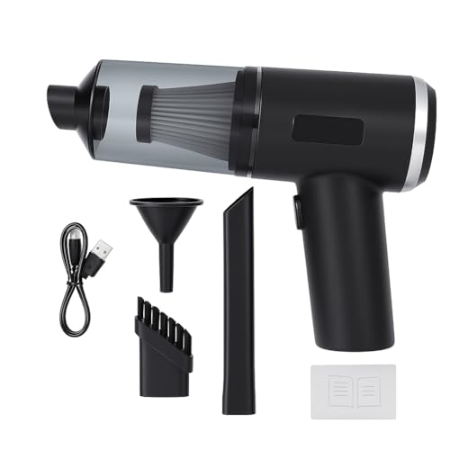 Aspirador de Pó Portátil 2 em 1 6000Pa — Aspirar e Soprar, USB Re...