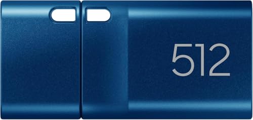 Samsung USB-stick 512GB USB-C 3.2 Gen 1 blauw – 400 MB/s snelle externe opslag voor pc, laptop, smartphone, tablet - Afbeelding 6