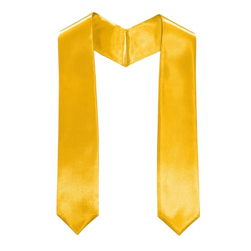 Misscom Unisex Adult Graduation Stole Shawl 72 Long for Academic Commencements Shawl