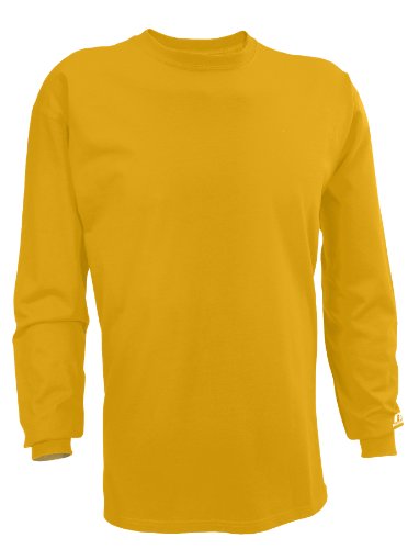 Image of Russell Athletic Men's Basic Cotton Long-Sleeve T-Shirt