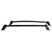 Cross Bar Compatible with 2007-2011 Honda CRV CR-V, Factory Style Black Aluminum by IKON MOTORSPORTS