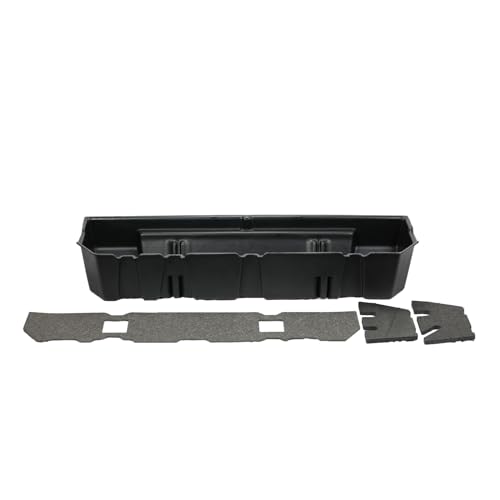 DU-HA Under Seat Storage fits 2006-2014 & 2017-2024 Honda Ridgeline | Black Heavy-Duty Back Seat Organizer, Includes 2-Piece Dividers | 50074