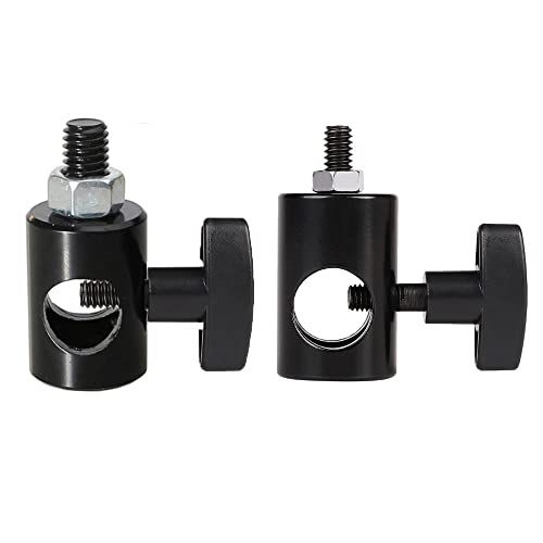 ThtRht 2 Pack Photography Light Stand to 1/4' 3/8' Thread Interface Converter Mount Screw Quick...