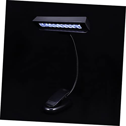 FUNOMOCYA Music Stand Light Led Reading Lamp Clip on Desk Lamp Bedside Clip Piano Practice
