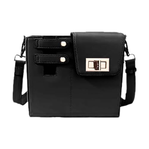 Borsa a tracolla per riporre tazze dacqua borsa per campeggio sport escursioni allaperto zaino in spalla Nero