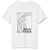 Billie-Eilish-Womens-Official-Pop-Art-Billie-Image-T-Shirt Billie Eilish Exclusive Official Pop Art Image T-Shirt White,Large