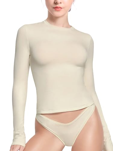 トップス Original Cotton Long Sleeve T-shirt ovy JORDAN - KATAMA CREAM LONG SLEEVE – Katama