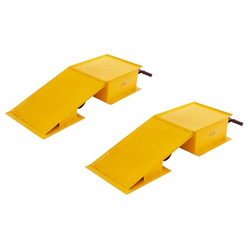 Guardian Truck Service Ramps, 40,000 lb per Pair, Retractable Wheels, Guardian sold by Discount Ramps Amazon