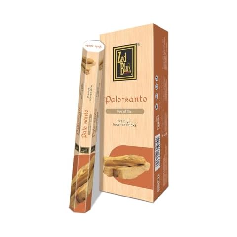 ZED BLACK Z017 Palo-Santo Incense Sticks, 20 Sticks x 6 Packs Cover