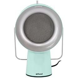 AirHood Wired Range Hood Portable Kitchen Exhaust Fan, Mint Green | Dual oil and charcoal filters capture smoke, grease, odors; easy to clean; ideal for condos, apartments, RVs, indoor BBQ