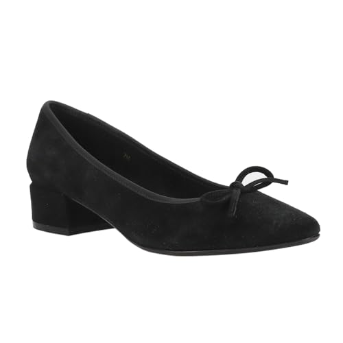 VANELi Womens Aleka Round Toe Block Pumps Dress Casual Low Heel 1-2" - Black2