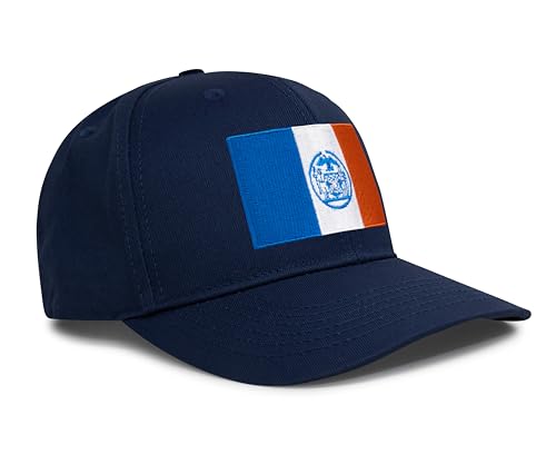 Image of International Tie City Hat for Men and Women, Adjustable Snapback Trucker Baseball Cap with Embroidered Patch