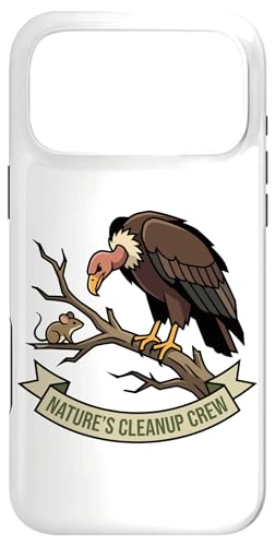 Nature's Cleanup Crew Buzzard Design�̎}�B �X�}�z�P�[�X iPhone 17 Pro Max �p