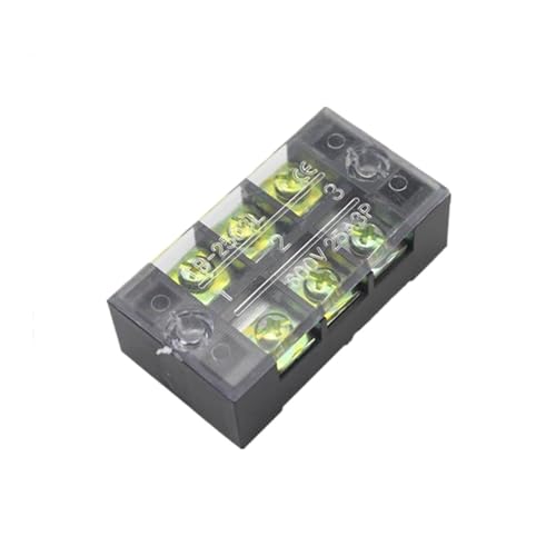 Bornier à vis à double rangée TB-1503 600V 15A pour connexions électriques
