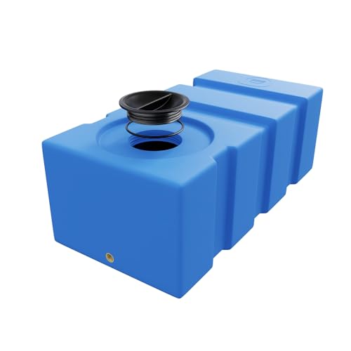 Varile Réservoir d'eau Potable 80 l - Résistant au Transport - Convient à Un Usage Alimentaire - pour Bateau, Camping-Car, remorque (Bleu)