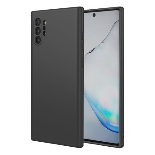 �yRobinsys�z�Ή� Galaxy Note10 Plus/Note 10 Pro/SC-01M/SCV45 �P�[�X TPU�i�u���b�N�j �\�t�g �^�b�` �V���R���P�[�X ���^ ���y�� �w��h�~ �C�菝�h�~ �S�ʕی� �ϏՌ��J�o�[ �X�}�z�P�[�X �M�����N