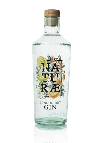 NATURÆ GIN - FRUCTETUM - London Dry Gin sabores únicos de la tradición - 43% Vol. Botella de 70Cl