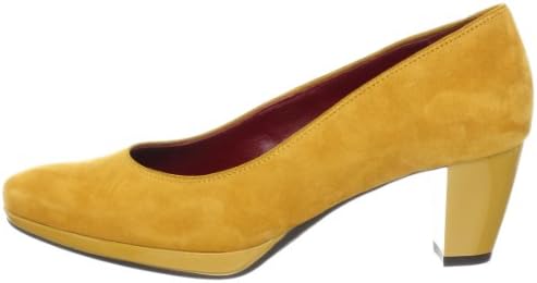 ara Women's Tacy1 Pump,Yellow Suede,5.5 M US | Image 6
