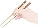 Spirited Away Bamboo Chopstick 2pcs Set -Anti-Slip Grip for Ease of Use - Authentic Japanese Design - Lightweight, Durable and Convenient