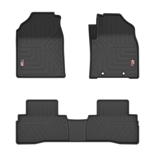 Image of GFX Car Floor Mats | for Hyundai Creata Ev 2025 Onwards | All-Weather Protection | Anti-Skid Design | Custom Fit | Easy to Clean | Durable & Stylish | Keeps Car Interior Clean & Dust-Free