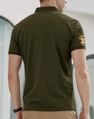 Image of Noble Monk Men's Cotton Blend Regular Fit Polo T-Shirt