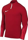 nike mens soccer drill top m nk df strk23 dril top, university red/university red/white, dr2294-658, xl