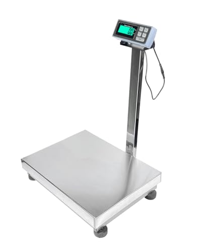 Báscula Industrial de Banco 300 lb Plataforma Acero Inoxidable miniatura 3