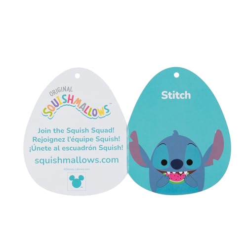 Squishmallows Original Disney 14-Inch Stitch with Watermelon - Official Jazwares Plush (Large) by Squishmallows - Image 3