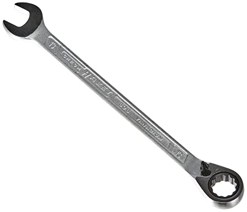 Hazet 13 mm Ratcheting Combination Wrench - Silver