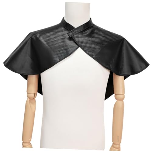 Capa para corte de cabello negra 2 piezas para adultos miniatura 6
