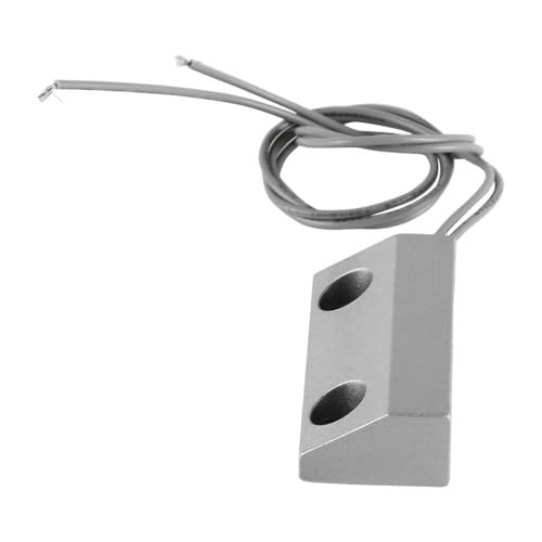 Tiardey Rolltorkontakt Magnetschalter Alarm Rolltorkontaktsensor Türmagnetschalter Eisentür Magnetsensor