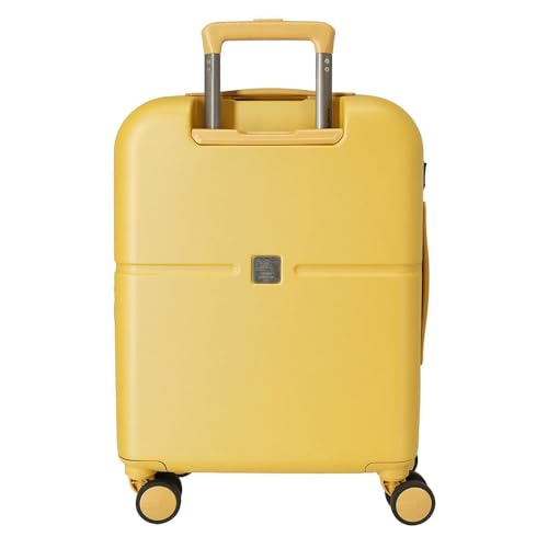 Pepe Jeans Highlight Valigia Da Cabina Ocra 40 X 55 X 20 Cm Rigida Abs Chiusura Tsa Integrata 37 L 2,74 Kg 4 Ruote Doppie Estensibili Bagaglio A Mano - 2