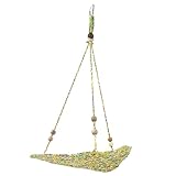 POPETPOP Lizard Tank Hanging Hammock Breathable Mesh Sleeping Bed for Reptiles Cotton Material for Chameleons and Pets Easy to Install and Wear-Resistant