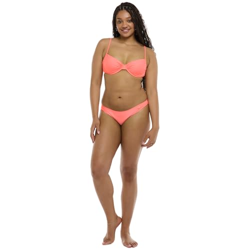 Body Glove Women's Smoothies Alice Solid Underwire Bikini Top with Sash-tie Back2