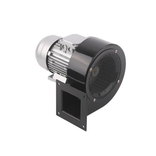 TIEOAXFT Ventilador centrífugo de múltiples aspas 120W 220 380, Ventilador Industrial pequeño de bajo Ruido y Resistente a Altas temperaturas(220 Single Phase)
