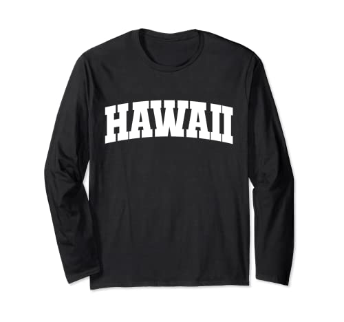 Hawaii para hombres, mujeres y niños, hogar State Pride Hawaii Manga Larga
