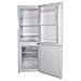 HYE Fridge Freezer - Small 60/40 Freestanding Fridge Freezer, 143.9cm Height, 50cm Width, 151L Capacity, Quiet 38 dB Operation, Suitable for Couples & Families, White - RF01FF151W24