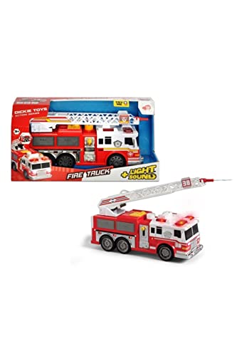 Dickie Toys Fire Commander, camion dei pompieri e