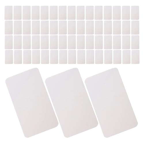 600 Cartes postales blanches pour écriture et graffiti mini format