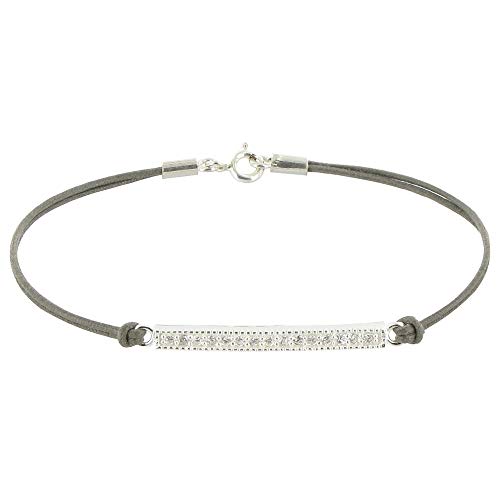 Bracelet barrette argent 925 Les Poulettes pour sublimer vos tenues du quotidien