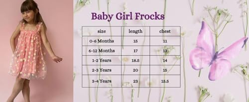 Image of TotzTouch Baby Girls Dress | Frock Cami Strap Flared Printed Net Sleeveless Gown 3 Set (Baby Blue, Pink, Green) Light Weight Age Newborn to 4 Years