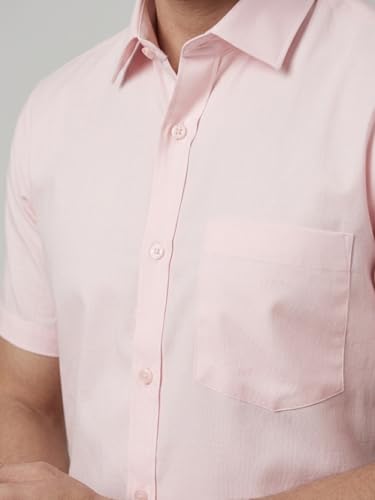 Image of Appel Touch Men's Cotton Blend Formal Shirt Half Sleeves