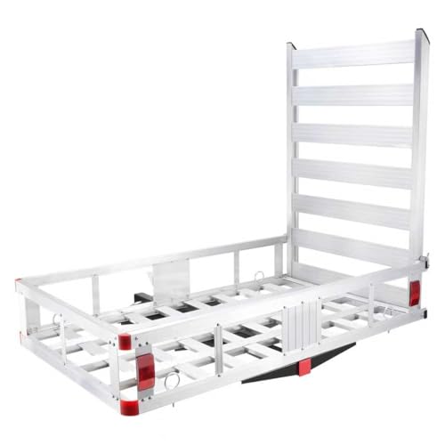 Heavy Duty Hitch Cargo Carrier with Ramp