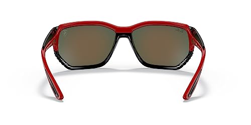Ray-Ban Rb4366m Scuderia Ferrari Collection Square Sunglasses3